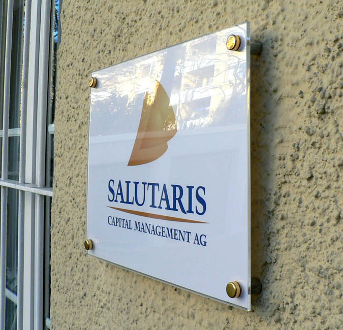 Firmenschilder auÃen / aussenschilder "doppelglas schilder ...