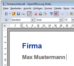 Text Software - OpenOffice