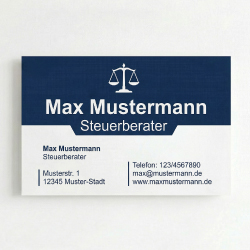 Steuerberater Schild