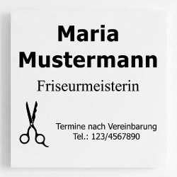 Friseurschild