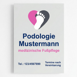 Podologieschild