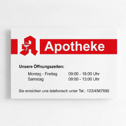 Apothekenschild