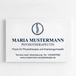 Physiotherapie Schild