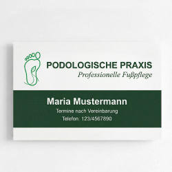 Podologieschild