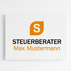 Steuerberater Schild
