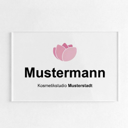 Kosmetikstudio Schild