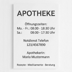 Apothekenschild