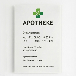 Apothekenschild