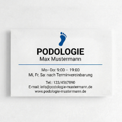 Podologieschild