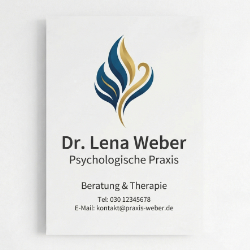 Psychologie Schild
