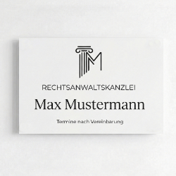 Rechtsanwaltsschild