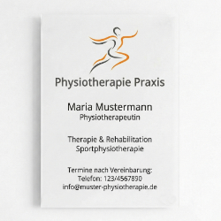 Physiotherapie Schild