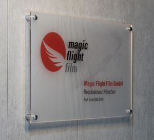 Filmproduktion Broschild - Acrylglas