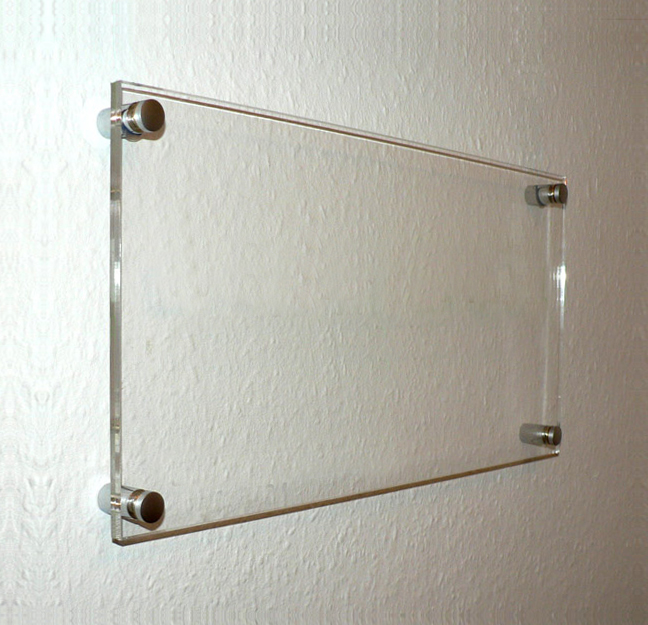 Edle Türschilder aus Acrylglas/PLEXIGLAS®